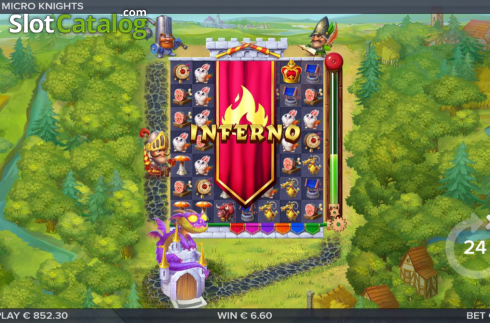Скрин5. Micro Knights слот
