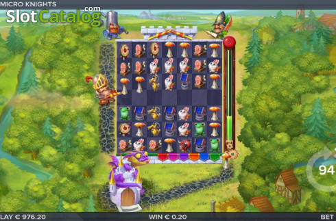Скрин4. Micro Knights слот