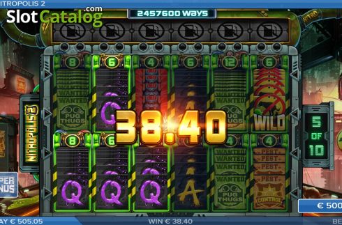Скрин9. Nitropolis 2 слот