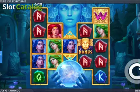Скрин2. Fate of Fortune слот