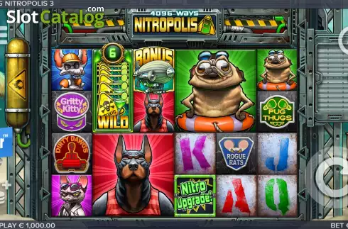 Скрин3. Nitropolis 3 слот