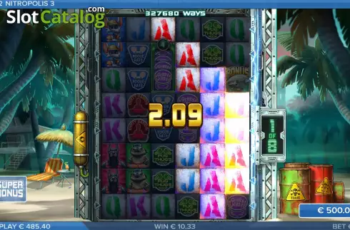 Скрин8. Nitropolis 3 слот