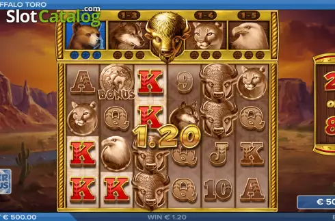 Скрин8. Buffalo Toro слот