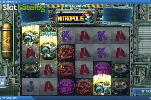 Скрин4. Nitropolis 4 слот