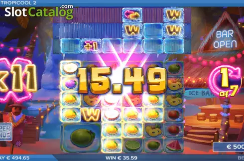 Скрин6. Tropicool 2 слот