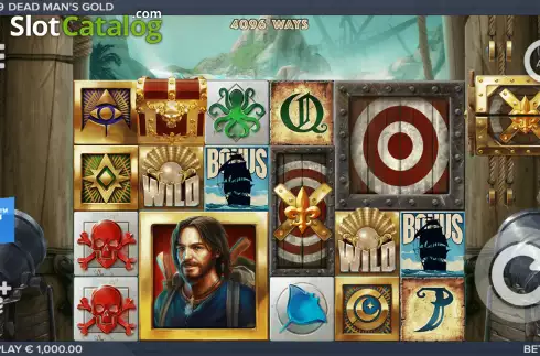 Скрин2. Dead Man's Gold слот