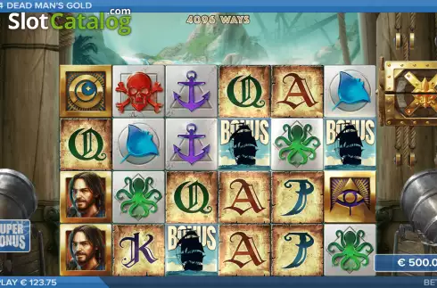 Скрин4. Dead Man's Gold слот