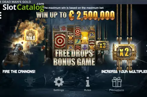 Скрин9. Dead Man's Gold слот