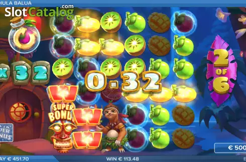 Скрин7. Hula Balua слот