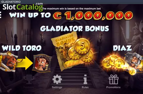 Скрин9. Gladiatoro слот