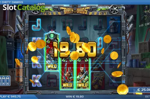 Скрин5. Dirty Dawgs of Nitropolis слот