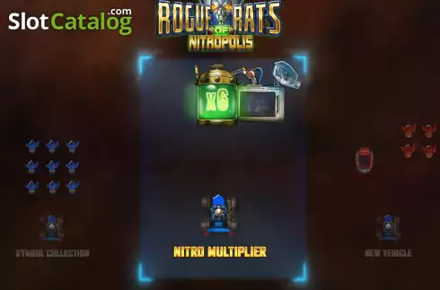 Скрин2. Rogue Rats of Nitropolis слот