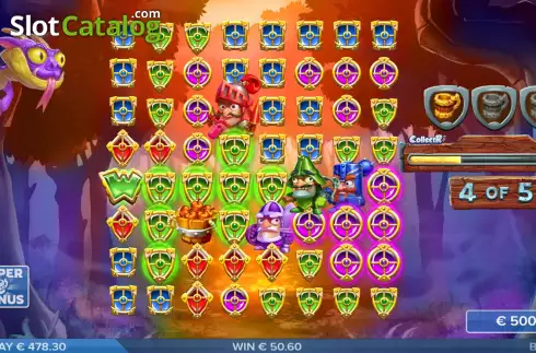 Скрин8. Knight Fight слот