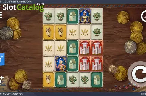 Скрин2. Cluster Kingdom слот