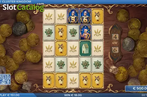Скрин9. Cluster Kingdom слот