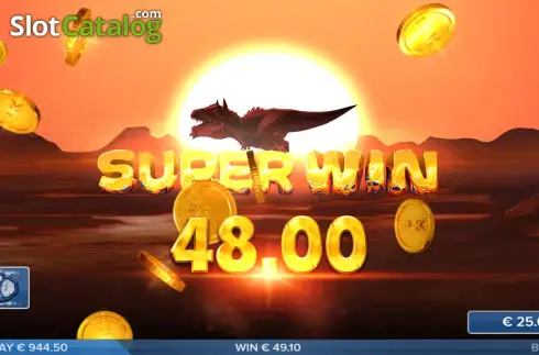 Скрин8. Rex Stampede слот