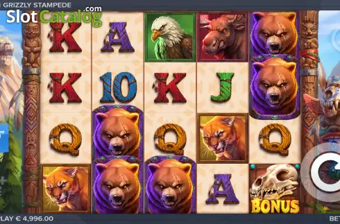 Скрин2. Grizzly Stampede слот