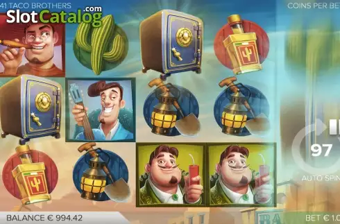Скрин3. Taco Brothers слот