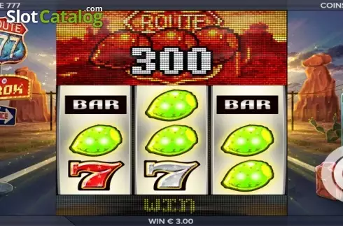 Скрин3. Route 777 слот