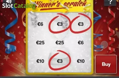 Скрин3. Winners Scratch слот