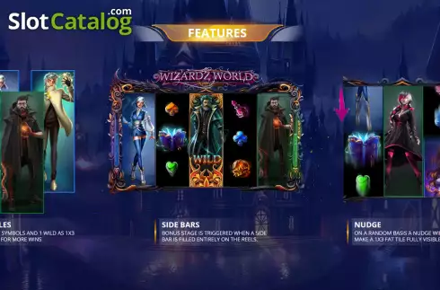 Скрин5. Wizardz World слот