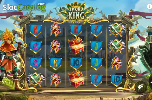 Скрин2. Sword King слот