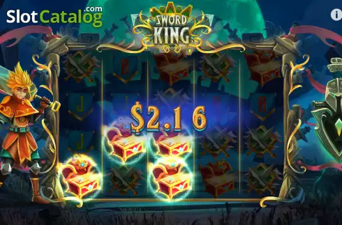Скрин3. Sword King слот