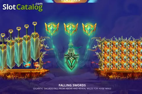 Скрин9. Sword King слот