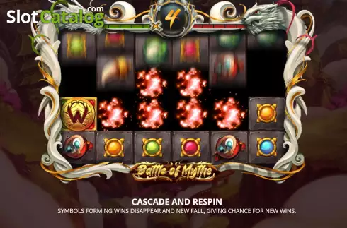 Скрин8. Battle of Myths слот