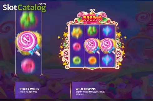 Скрин5. Lolly Land (ELYSIUM Studios) слот
