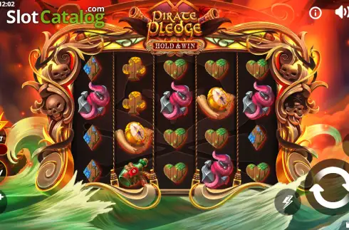 Скрин2. Pirate Pledge Hold & Win слот