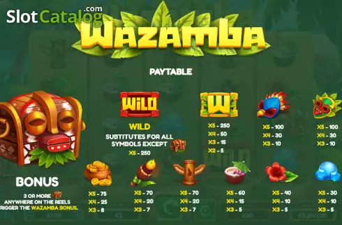 Скрин8. Wazamba слот