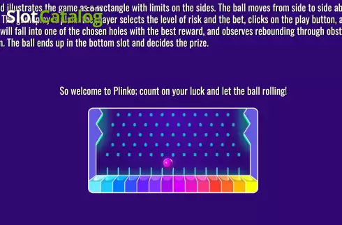 Скрин7. Plinko (Ela Games) слот
