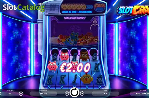 Скрин3. Slot Crab слот