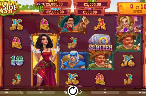 Скрин2. Bandidos Cash слот