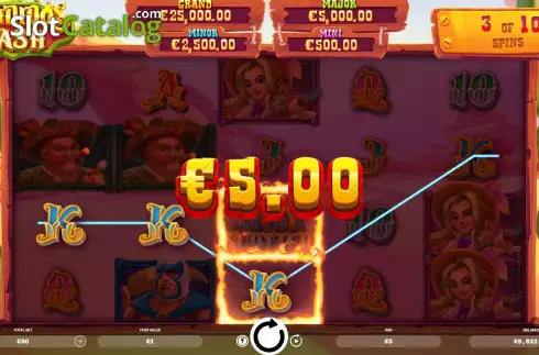 Скрин3. Bandidos Cash слот