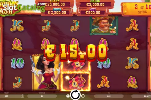 Скрин4. Bandidos Cash слот