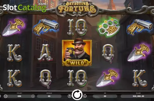 Скрин2. Detective Fortune слот