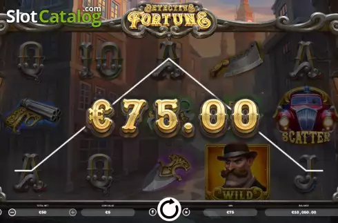 Скрин4. Detective Fortune слот