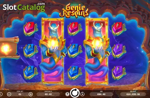 Скрин9. Genie Respins слот