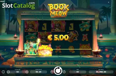 Скрин4. Book of Meow слот