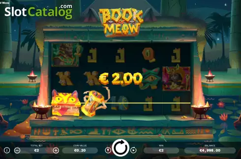 Скрин3. Book of Meow слот