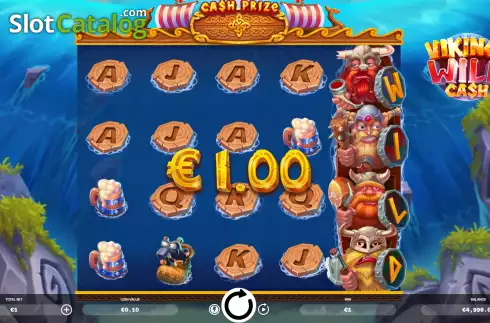 Скрин4. Vikings Wild Cash слот