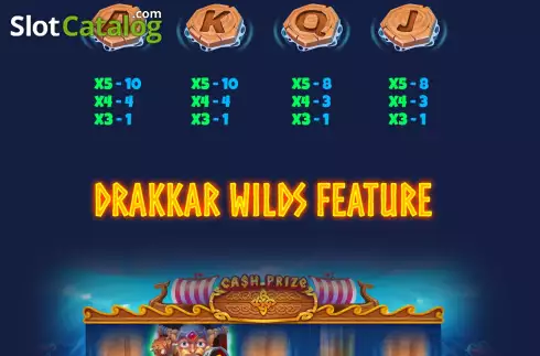 Скрин7. Vikings Wild Cash слот