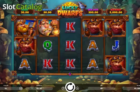 Скрин2. Lucky Dwarfs слот