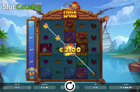 Скрин3. Fish & Spins слот
