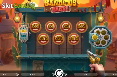 Скрин2. Bandidos Bang! слот