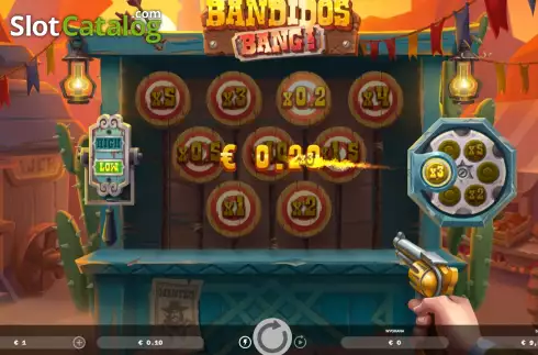 Скрин3. Bandidos Bang! слот
