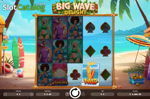 Скрин3. Big Wave Delight слот