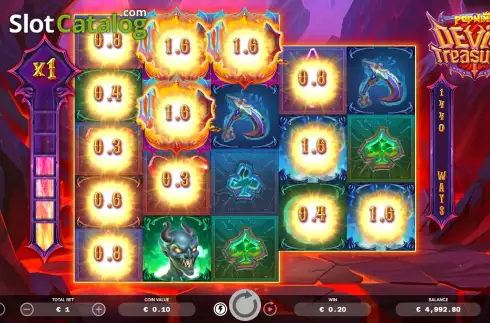 Скрин6. Devil's Treasures слот